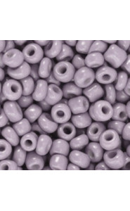 Seed beads 6/0 (4mm) Pastel lilac